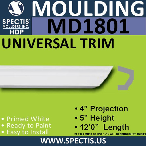 MD1801 Universal Molding Trim decorative spectis urethane