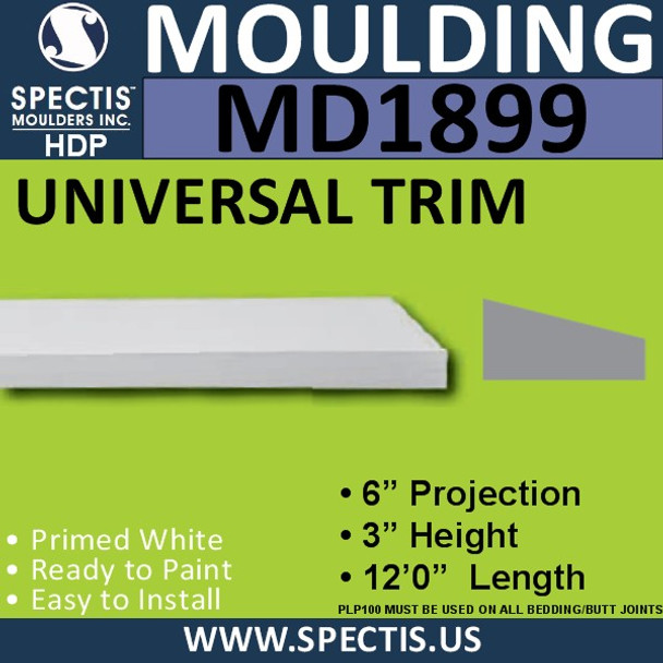 MD1899 Universal Molding Trim decorative spectis urethane