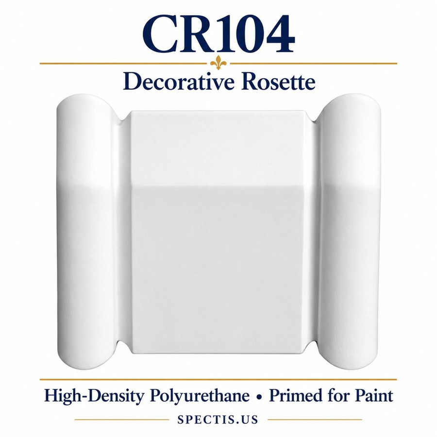 CR104 Decorative Rosette — HDP urethane