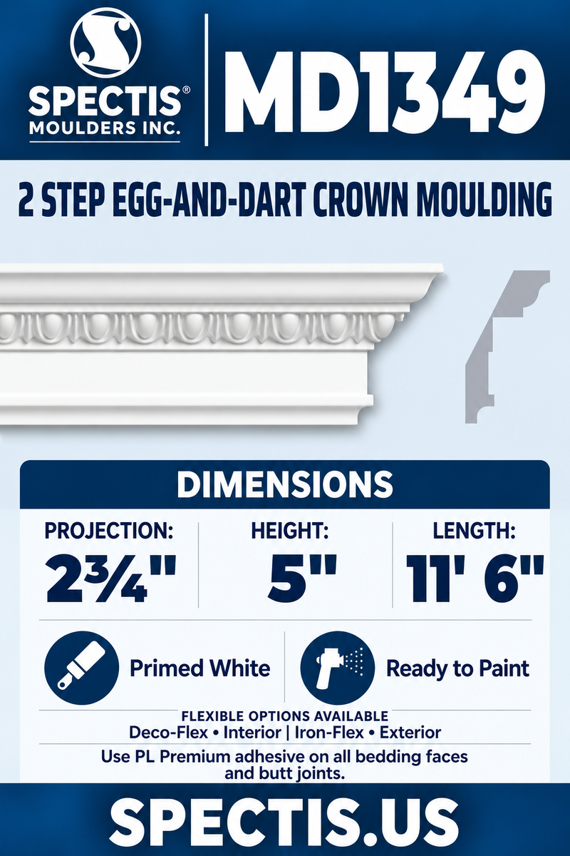 MD1349 corrected moulding product card