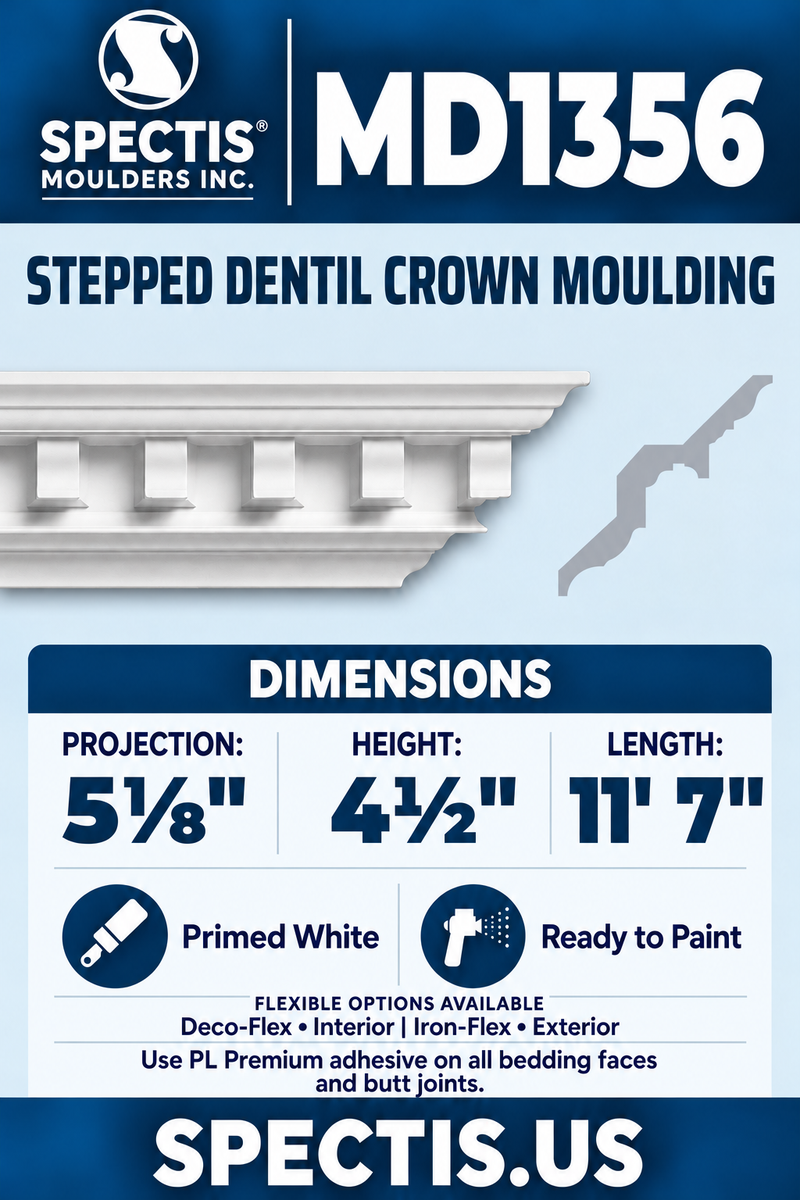 MD1356 corrected moulding product card