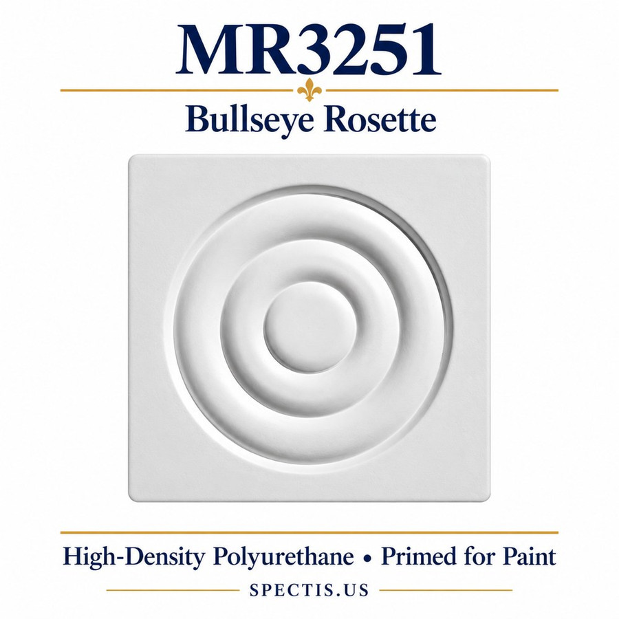 MR3251 Bullseye Rosette Block — HDP