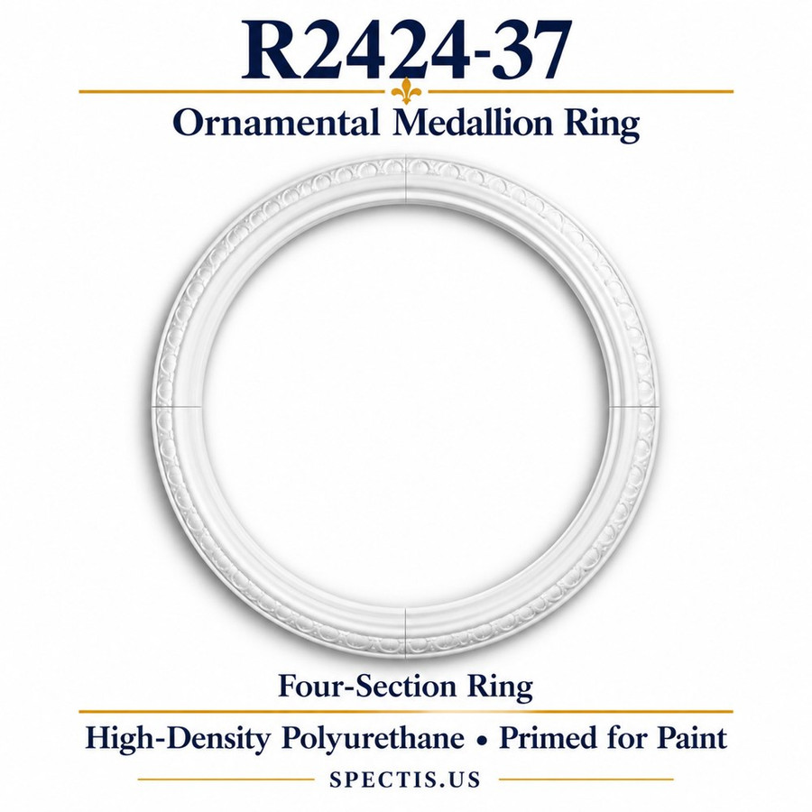 R2424-37 Ornamental Medallion Ring — HDP