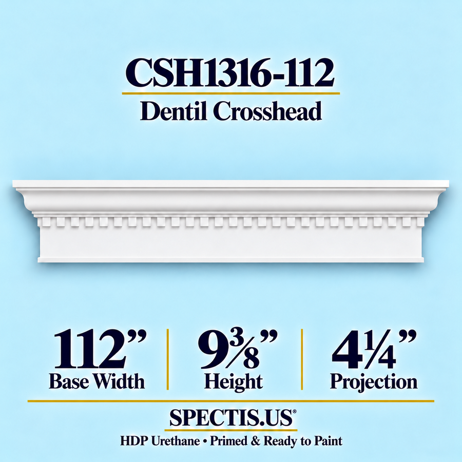 CSH1316-112 decorative urethane crosshead