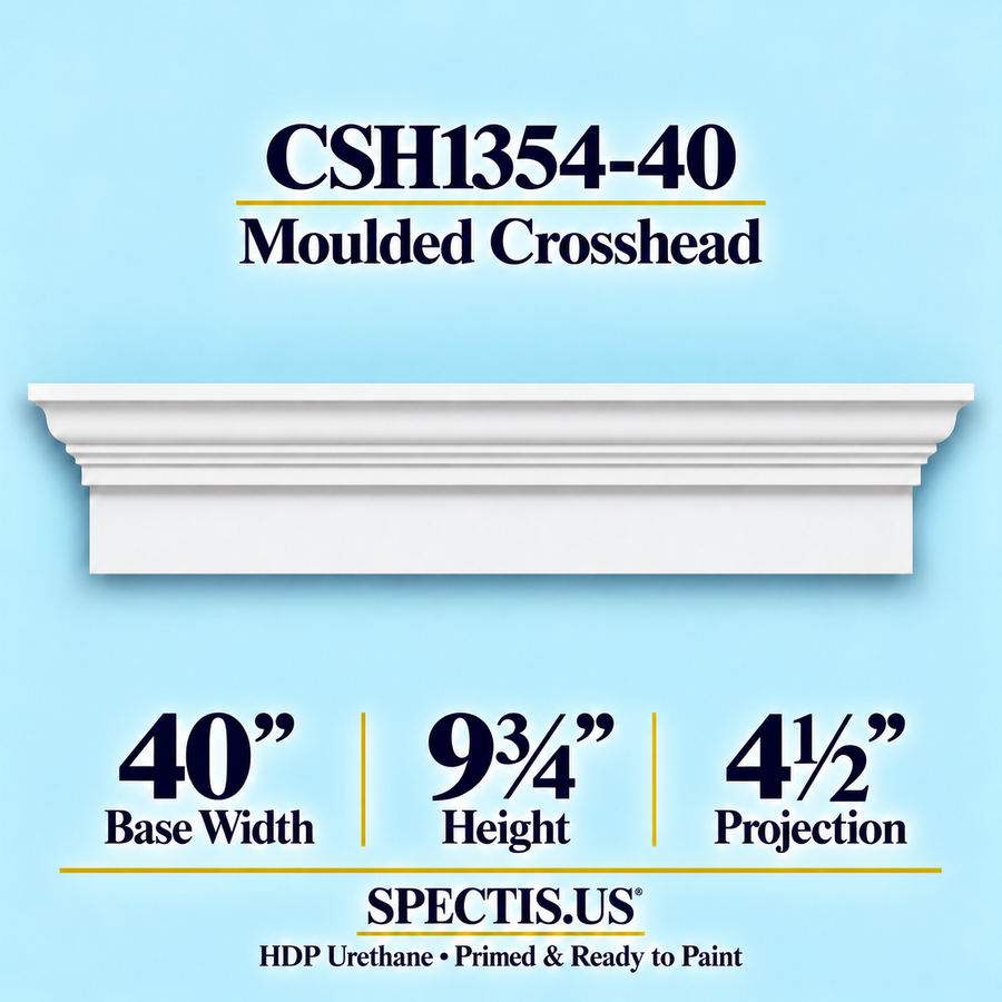 CSH1354-40 decorative urethane crosshead