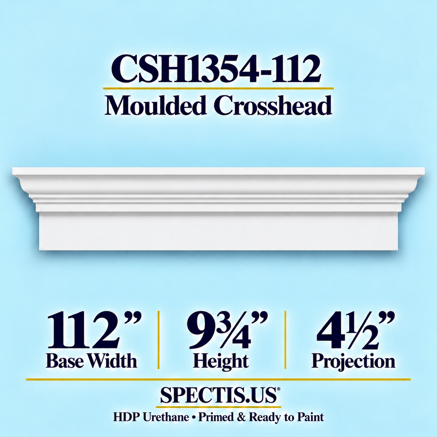 CSH1354-112 decorative urethane crosshead