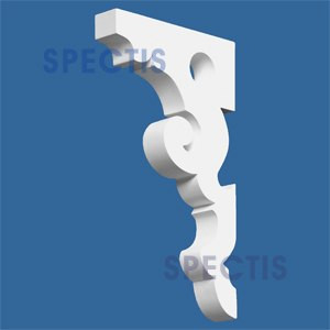 BL2596 Corbel Block or Eave Bracket 2"W x 17.25"H x 9.5" P