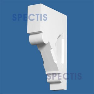 BL2627 Corbel Block or Eave Bracket 3"W x 14.9"H x 9.2" P