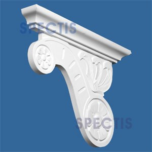 BL2635R Corbel Block or Eave Bracket 3.25"W x 17.75"H x 24.75" P