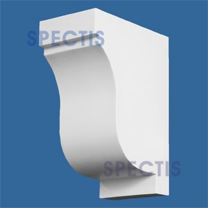 BL2670 Corbel Block or Eave Bracket 3.5"W x 8"H x 5.75" P