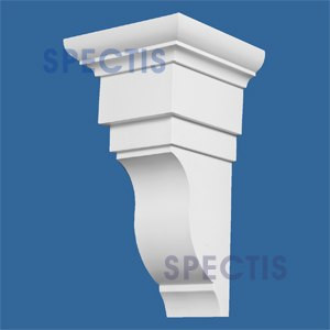 BL2679 Corbel Block or Eave Bracket 8.1"W x 14.9"H x 7.9" P
