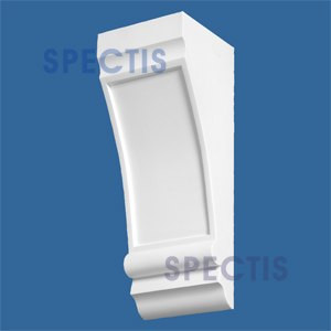 BL2687 Corbel Block or Eave Bracket 5"W x 5"H x 13.6" P