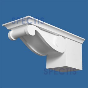 BL2709 Corbel Block or Eave Bracket 6"W x 4"H x 4" P