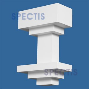 BL2714 Corbel Block or Eave Bracket 8"W x 12"H x 4" P
