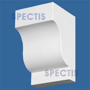 BL2791 Corbel Block or Eave Bracket 3.5"W x 5.5"H x 3.5" P