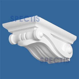 BL2854 Corbel Block or Eave Bracket 9.75"W x 6"H x 15.9" P