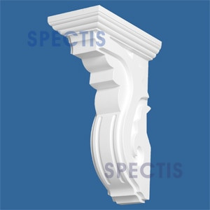 BL2918 Corbel Block or Eave Bracket 6"W x 16.25"H x 11" P