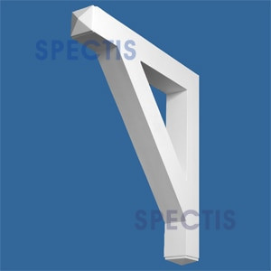 BL2928 Corbel Block or Eave Bracket 3.5"W x 27.5"H x 25" P