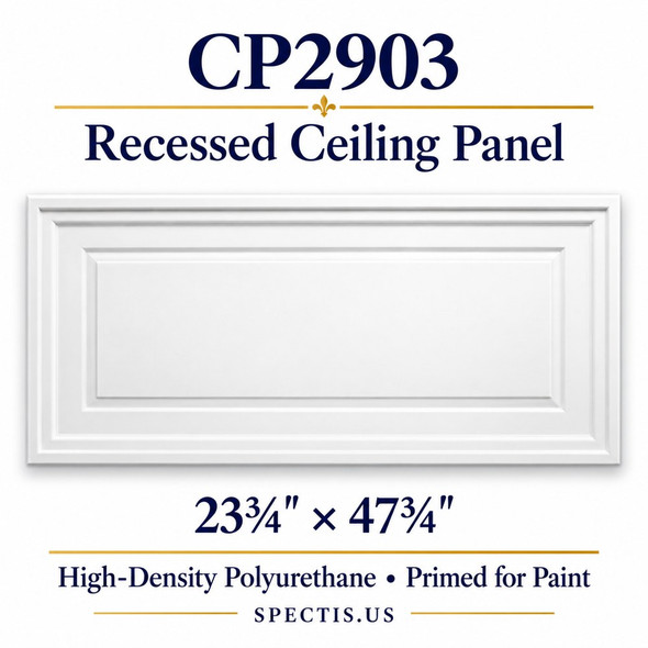 CP2903 Recessed HDP Ceiling Panel 23¾″ x 47¾″