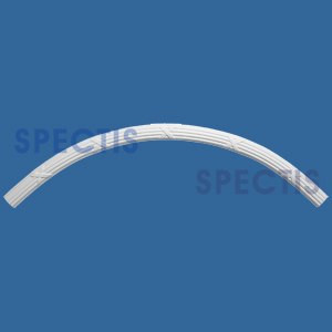 CR1183-18 1 3/8" with 18" Radius Arched Rope Rosette