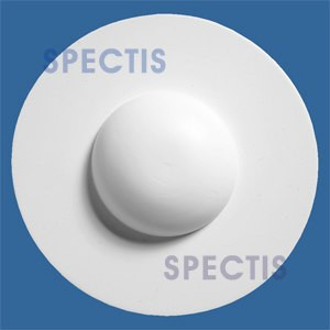 CR5 5" Round with Center Knob Decorative Rosette