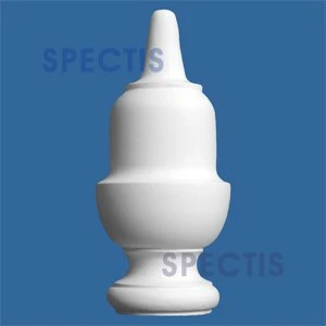 FIN108 Urethane Finial 2 1/2" x 5 1/2"