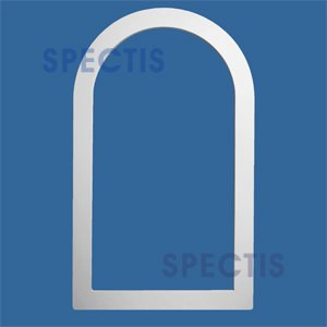 FTA42852 Circle Top Flat Trim 36" x 60"