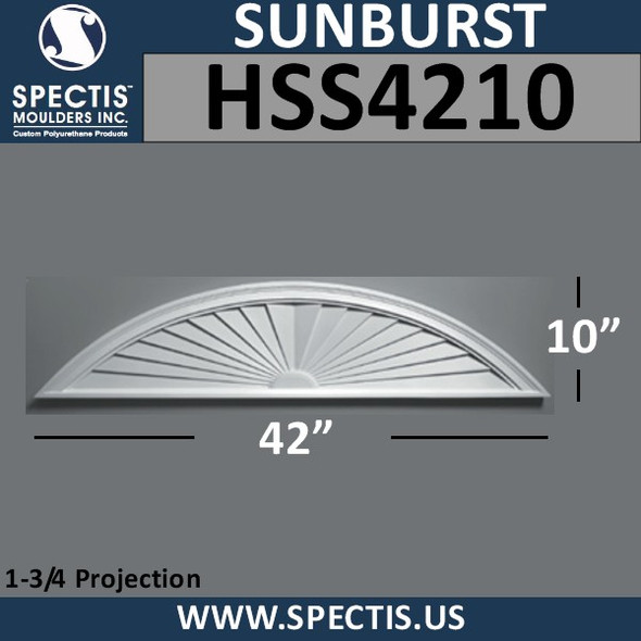 HSS4210 Urethane Sunburst 42 x 10