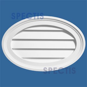 LCHO3018 Urethane Louvre Closed Horizontal Oval 30 x 18