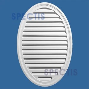 LOVO2234 Urethane Louvre Open Oval 22 x 34
