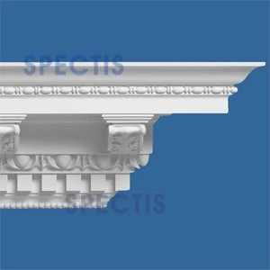 MD1063 Spectis Crown Molding Dentil 12"P x 12 3/4"H x 138"L