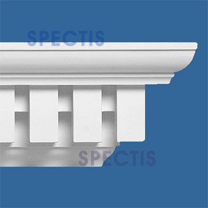 MD1089 Spectis Crown Molding Dentil 5 3/8"P x 8 1/8"H x 144"L