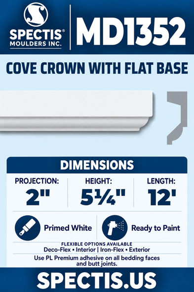 MD1352 corrected moulding product card