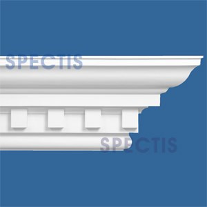 MD1517 Spectis Crown Molding Dentil Trim 16"P x 18"H x 139"L