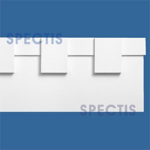 MD1543 Spectis Molding Dentil Trim 1 1/4"P x 8 1/2"H x 144"L