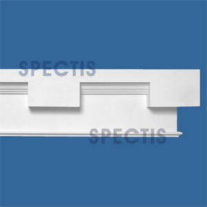 MD1707 Spectis Molding Dentil Trim 3 3/4"P x 12"H x 144"L
