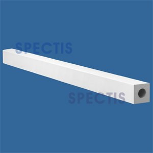 RAL2125B 3 1/2" Wide Bottom Rail in 8' 10' or 12' Lengths