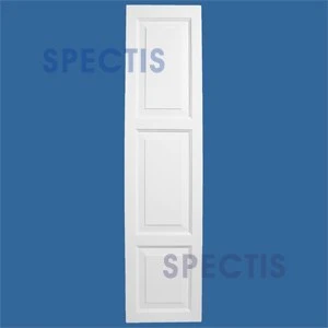 SHP-3 1848 Polyurethane Exterior Shutters - 3 Raised Panels 18 x 48