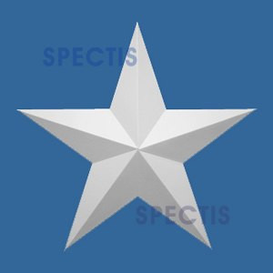 ST12 Spectis Urethane Decorative Star 12"D X 7/8"P