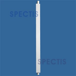 BAL2225-27 Square Urethane Railing Baluster 1 1/2" x 26 5/8"