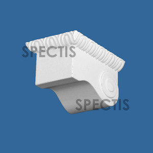 BL2993 Scroll Decorative Eave Corbel 3.5"W x 3"H x 5.125"P