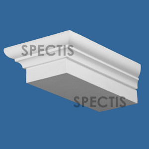 BL3080 Moulded Rectangular Eave Block 5.6875"W x 2.5"H x 9.75"P