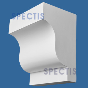 BL3100 Ogee Decorative Eave Corbel 7"W x 8"H x 5"P