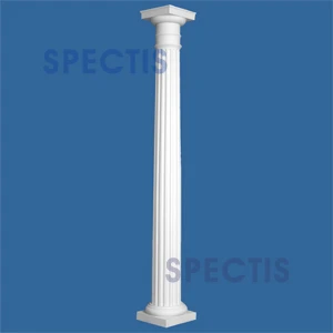 CLM200-8-10S Fluted Tapered Column 8" x 120" STRUCTURAL
