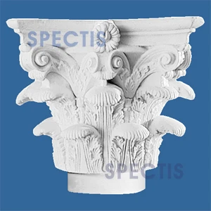 CAP500-10 Corinthian Cap 16"W x 11 3/4"H for 10" top column