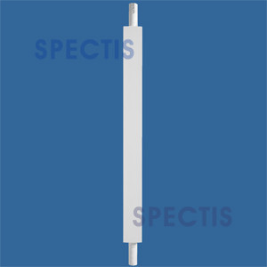 BAL2018-28 Spectis Polyurethane Baluster — 28″ H × 2 1/2″ Square