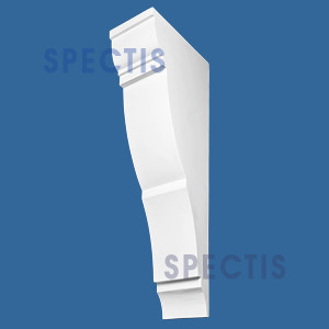 BL3001 Tall Moulded Eave Corbel 9.25"W x 48"H x 18"P