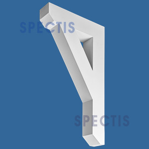 BL3160 Angled Decorative Eave Bracket 5.5"W x 43"H x 24"P