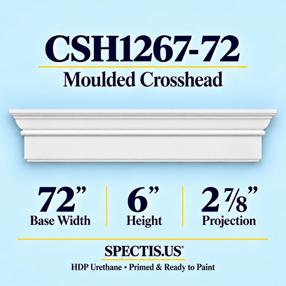 CSH1267-72 decorative urethane crosshead