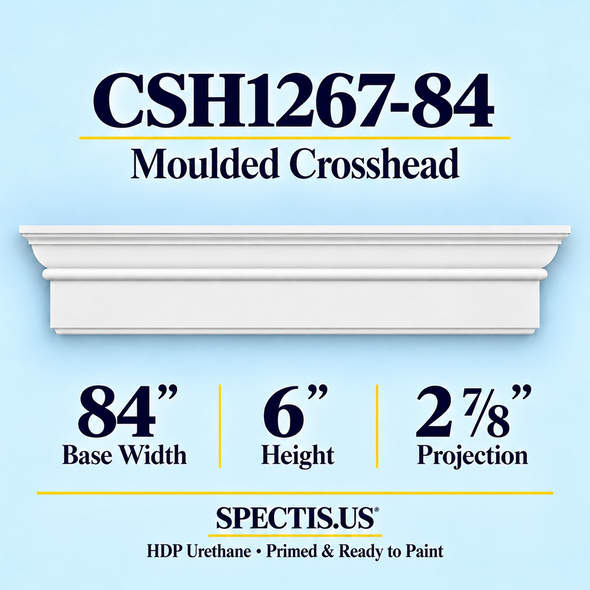 CSH1267-84 decorative urethane crosshead